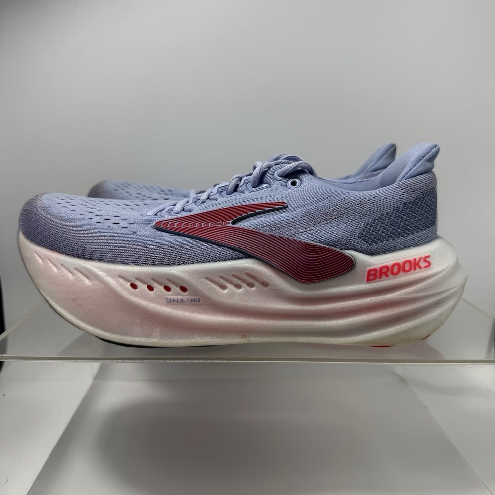 Brooks Glycerin Max Bue White 1204361B447 Running Shoes Sneakers Women Size 10